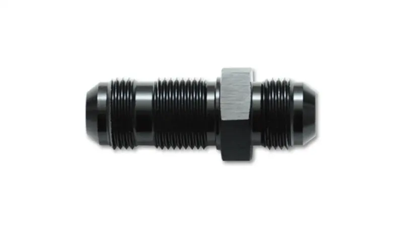 Vibrant -3An Flare Straight Bulkhead Adapter Fitting - Aluminum 1
