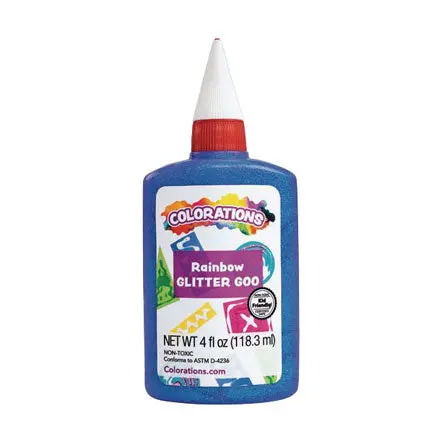 Colorations Regenboog Glitter Lijm - 118Ml 2
