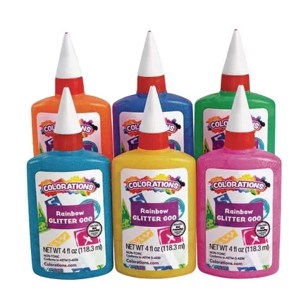 Colorations Regenboog Glitter Lijm - 118Ml 1