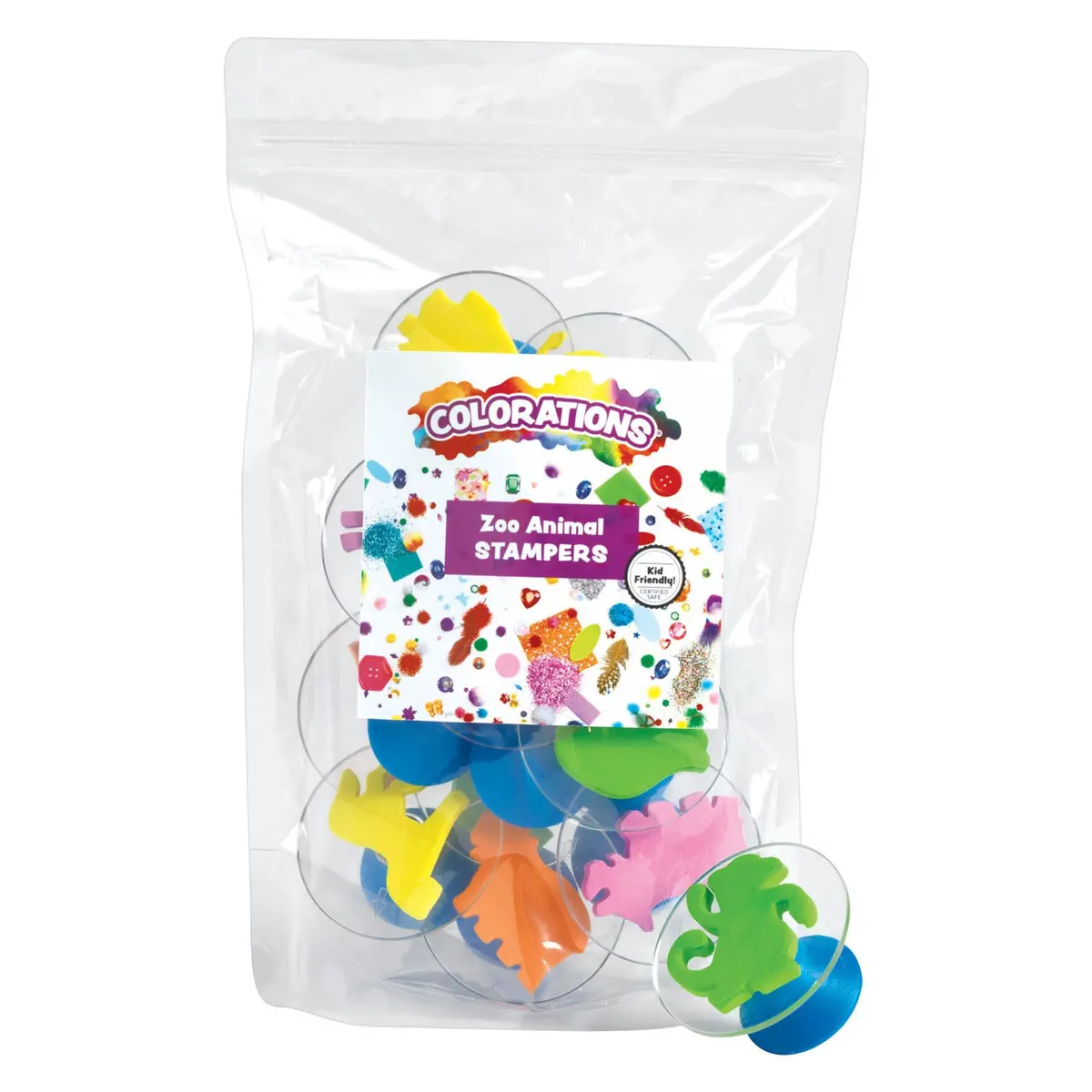 Colorations - Dierenstempels - 12St. 1