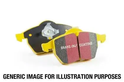 Ebc "Yellow Stuff" Rear Brake Pads 2006-23 Dodge Challenger/Charger/300 Srt 4 Piston Rear 1