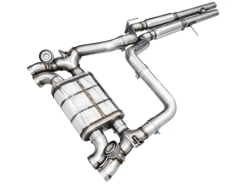 Awe 21+ Wrangler 392 Switchpath Cat-Back Exhaust- Quad Bashguards 1