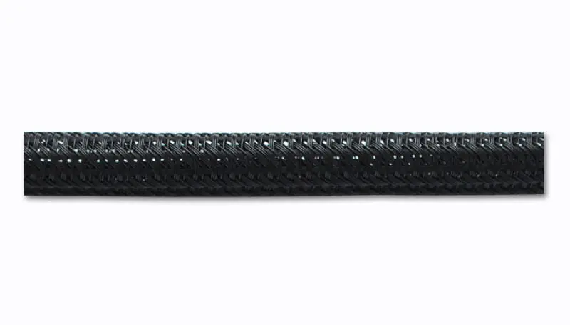 Vibrant 1/4In O.D. Flexible Split Sleeving (10 Foot Length) Black 2