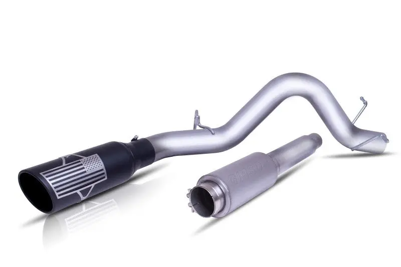 Gibson 11-18 Ram 1500 Big Horn 5.7L 3In/4In Patriot Series Cat-Back Single Exhaust - Stainless 1