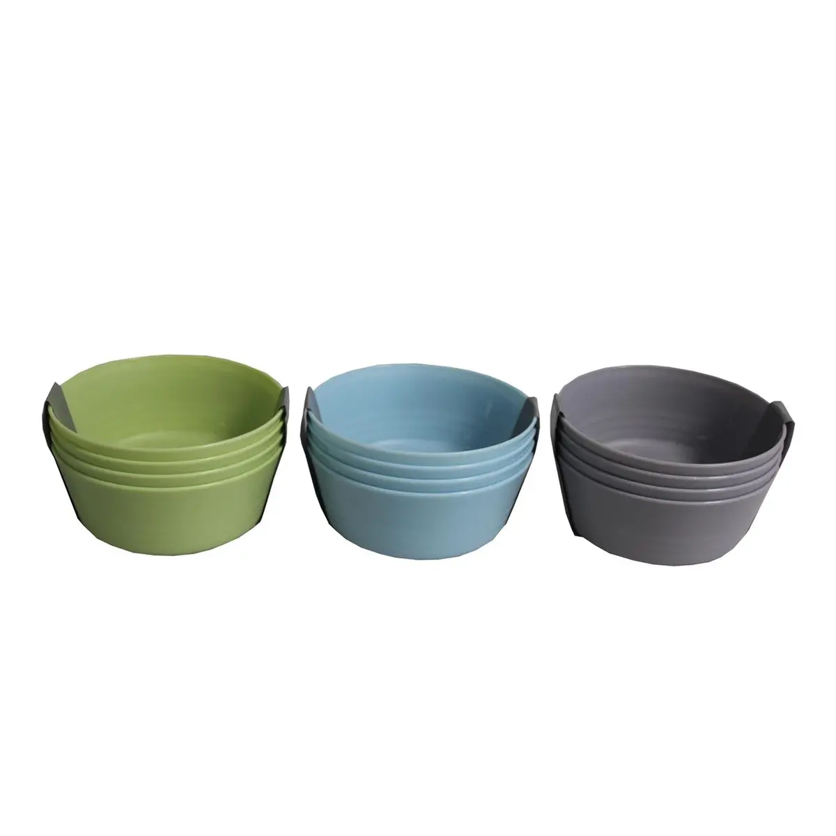 Schaaltje Kunststof Ø12xh5cm Set A 4 1