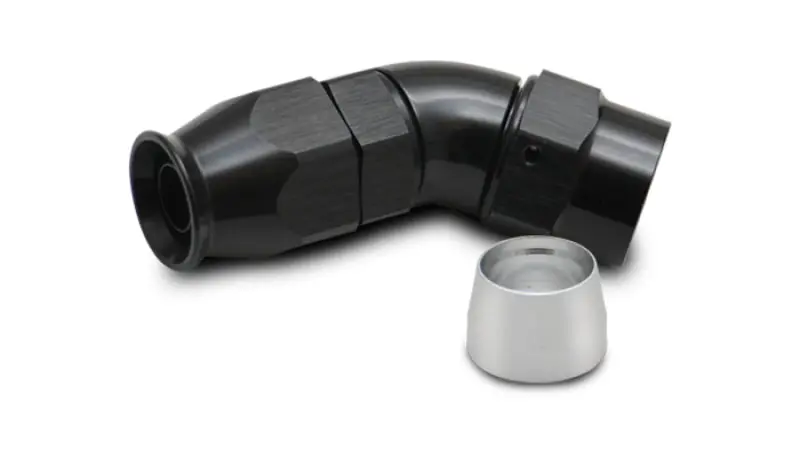 Vibrant -10An 45 Degree Hose End Fitting For Ptfe Lined Hose 1