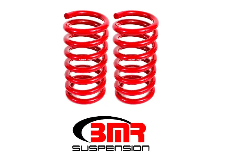 Bmr 15-17 S550 Mustang Rear Drag Version Lowering Springs - Red 1