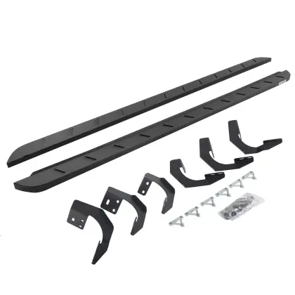 Go Rhino Rb10 Slim Running Boards Textured Black Finish 2021-2026 Ram 1500 / Trx / Ram Rho 1