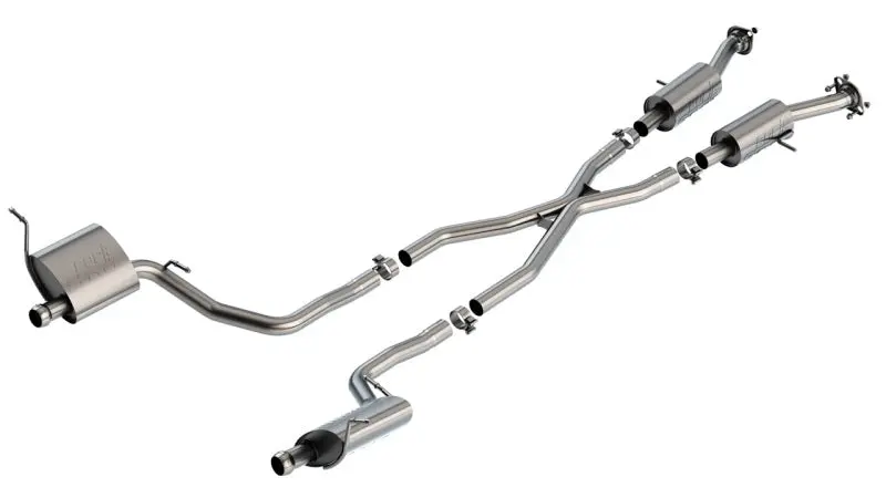 Borla 14-20 Jeep Grand Cherokee High Altitude/Summit 3.6L V6 2/4Wd 2.25In S-Type Cat-Back 1