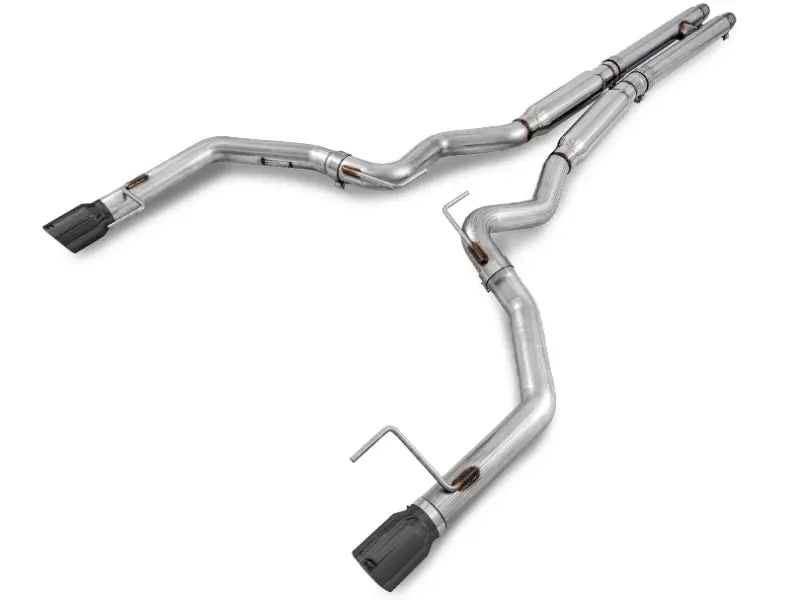 Awe Tuning S550 Mustang Gt Cat-Back Exhaust - Track Edition (Diamond Black Tips) 1