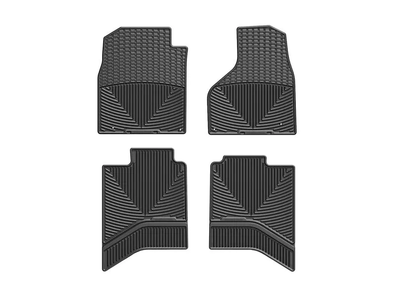Wt Rubber Mats - Rear - Blk 2