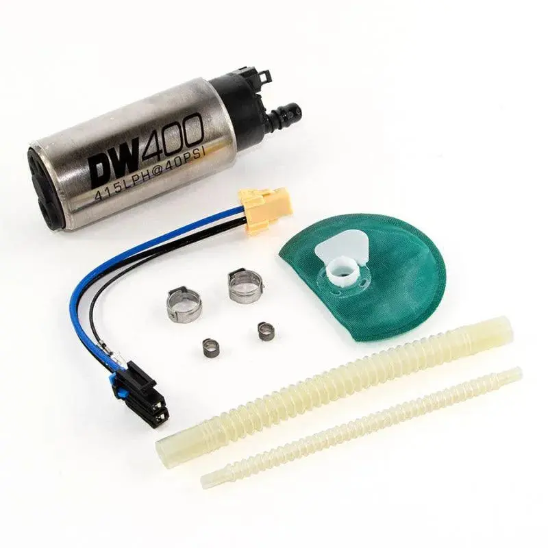 Deatschwerks 415Lph Dw400 In-Tank Fuel Pump W/ 9-1046 Install Kit 11-14 Ford Mustang V6/Gt 1