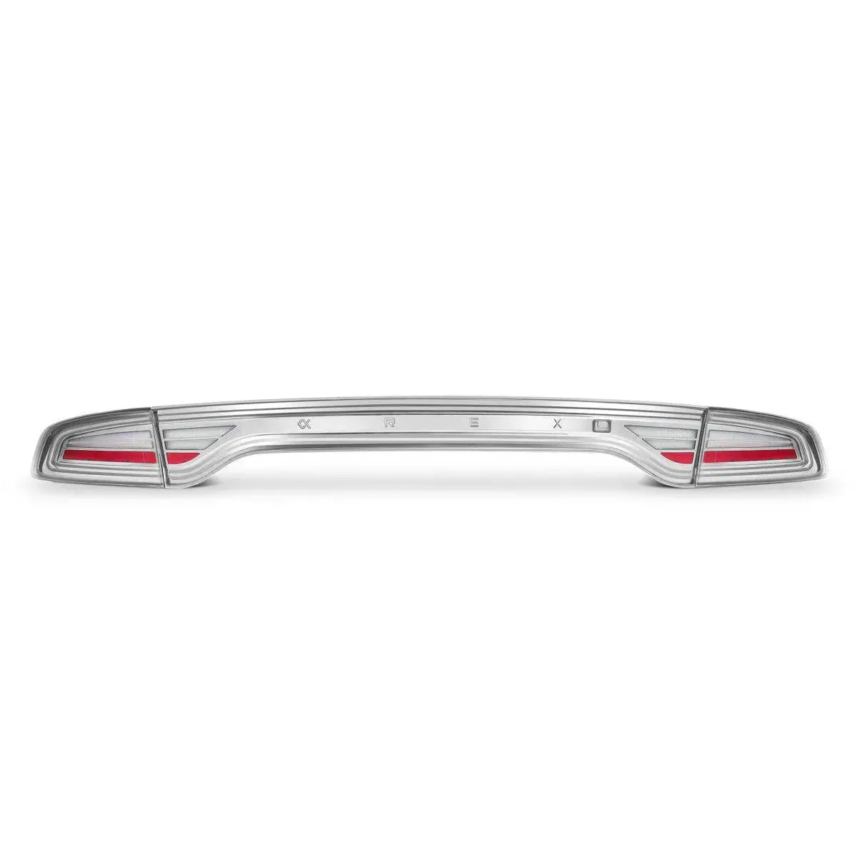 Alpharex 15-23 Dodge Charger Nova-Series Prismatic Led Tail Lights Chrome 1