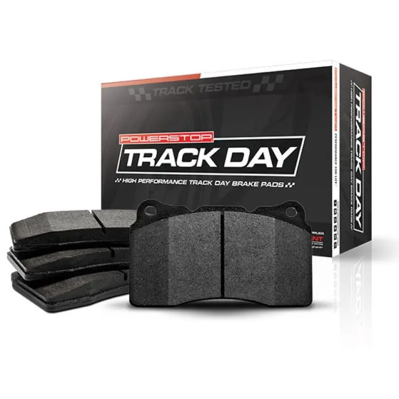 Power Stop 16-19 Ford Mustang Front Track Day Brake Pads 2