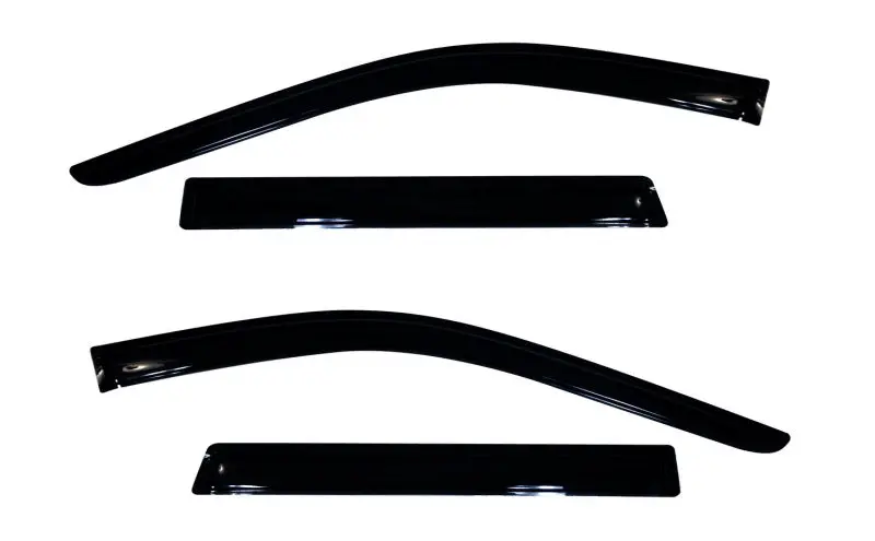 Avs 11-18 Jeep Grand Cherokee Ventvisor Outside Mount Window Deflectors 4Pc - Smoke 1