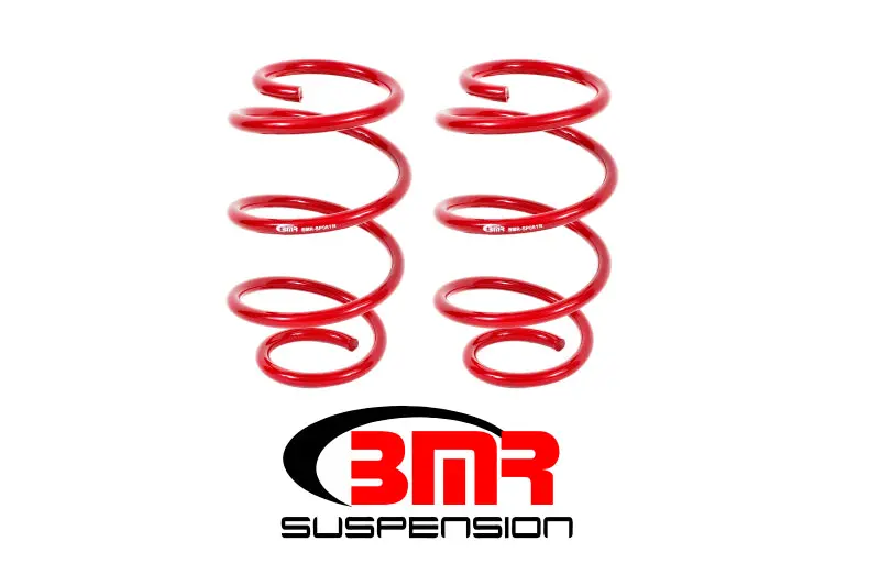 Bmr 15-17 S550 Mustang Front Performance Version Lowering Springs - Red 1
