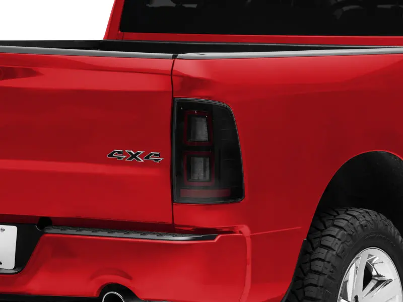 Raxiom 09-18 Dodge Ram 1500 Led Tail Lights- Black Housing (Smoked Lens) 1