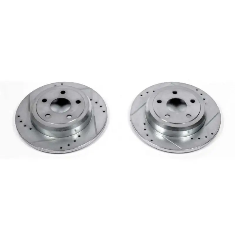 Power Stop 11-19 Dodge Durango Rear Evolution Drilled & Slotted Rotors - Pair 1