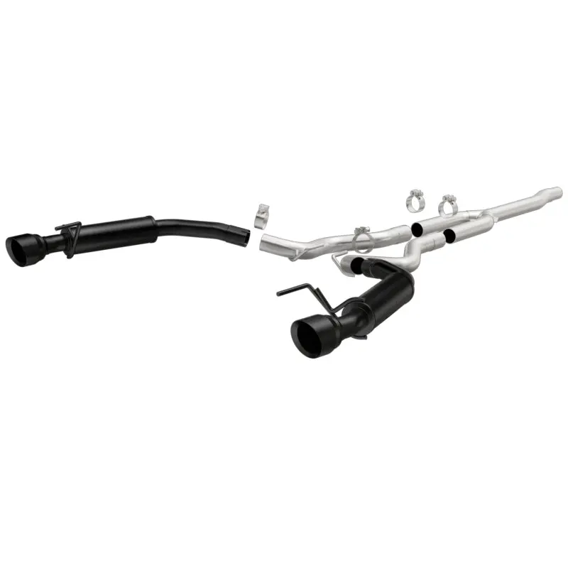 Magnaflow Cat-Back 15-16 Ford Mustang 2.3L L4 Competition Ss 3In Dual Split Rear 4.5In Black Tips 1