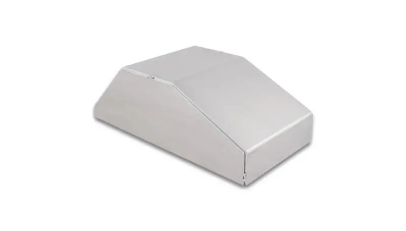 Vibrant I/C End Tank 6In Wide 12In Long 4In Tall Use W/ Horizontal I/C Core 12844 - 5052 Aluminum 1
