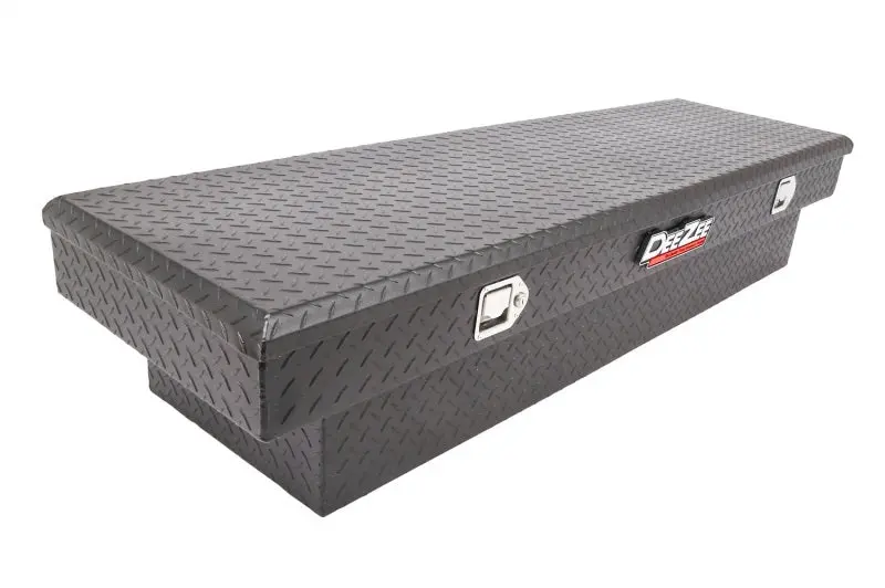 Deezee Universal Tool Box - Red Crossover - Single Lid Black Bt 1