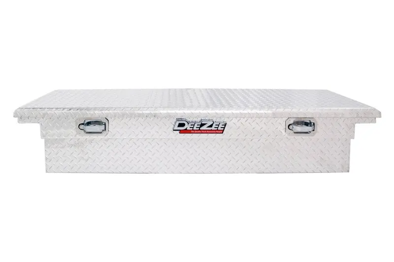 Deezee Universal Tool Box - Red Crossover - Single Lid Bt Alum (Low) 1