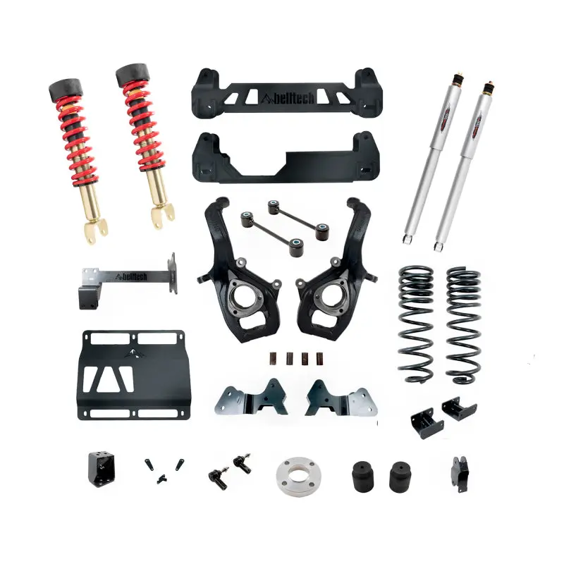 Belltech 19-21 Ram 1500 4Wd All Cabs 6In-8In Performance Handling Coilover Lift Kit W/Sway Bar Set 1