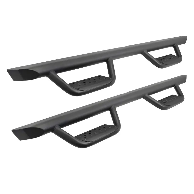 Go Rhino Dominator Xtreme D2 Side Steps 80In. Cab Length - Tex. Blk (No Drill/Mounting Brkt Req.) 1