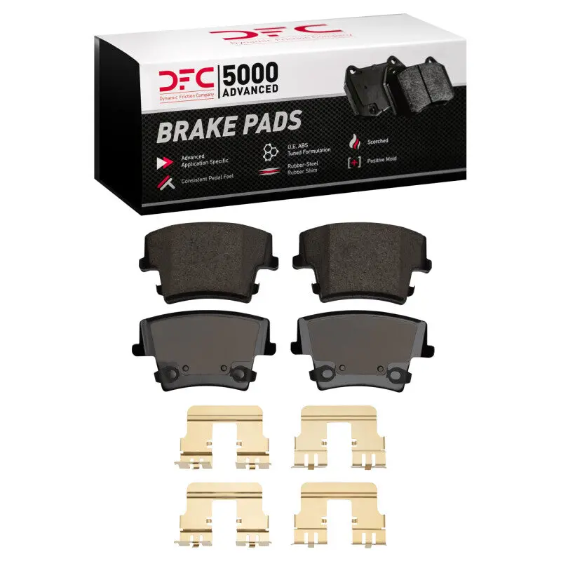 Dfc 05-23 Chrysler 300 Rear 5000 Advanced Ceramic Brake Pads And Hardware Kit 1