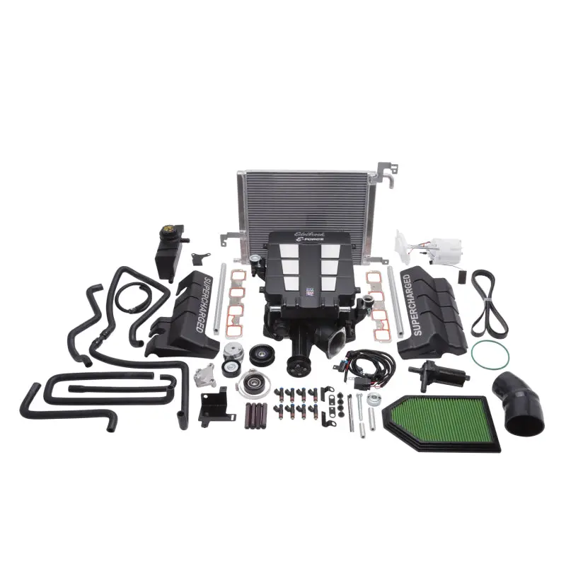 Edelbrock Supercharger Stage 1 - Street Kit 2011-2014 Chrysler Lx And Lc 5 7L Hemi W/ Tuner 2