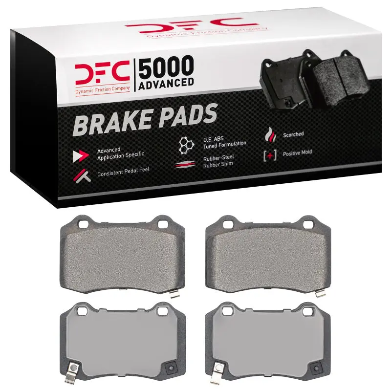 Dfc 04-25 Cadillac Sts Rear 5000 Advanced Low Metallic Brake Pads 1