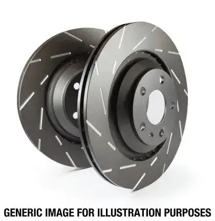 Ebc Racing 11-21 Jeep Grand Cherokee Srt-8 Sg Series One Piece Rear Rotors 1