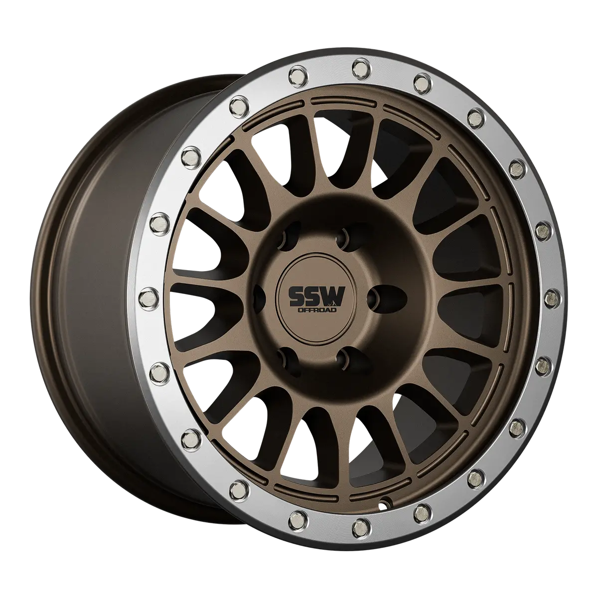 Dakar Evo / Matte Bronze / 17X9.0 +25 1