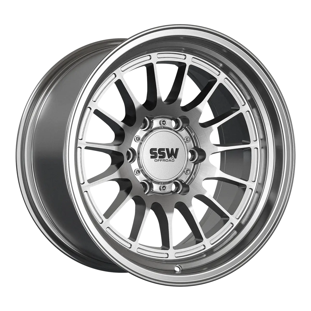 Dakar / Machined Silver / 17X9.0 +0 1