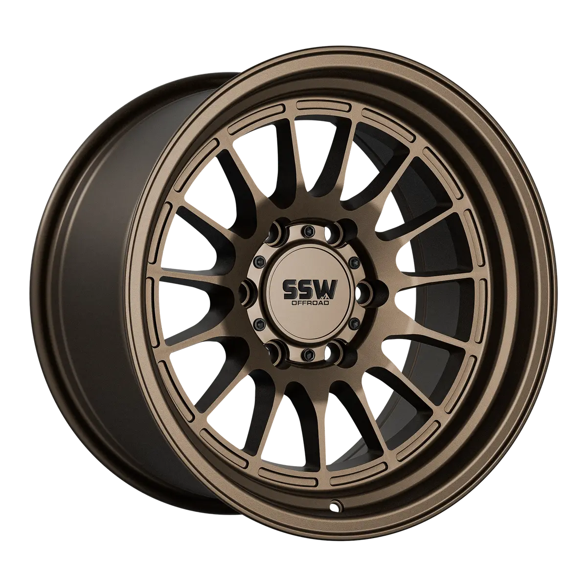 Dakar / Matte Bronze / 17X9.0 +0 1