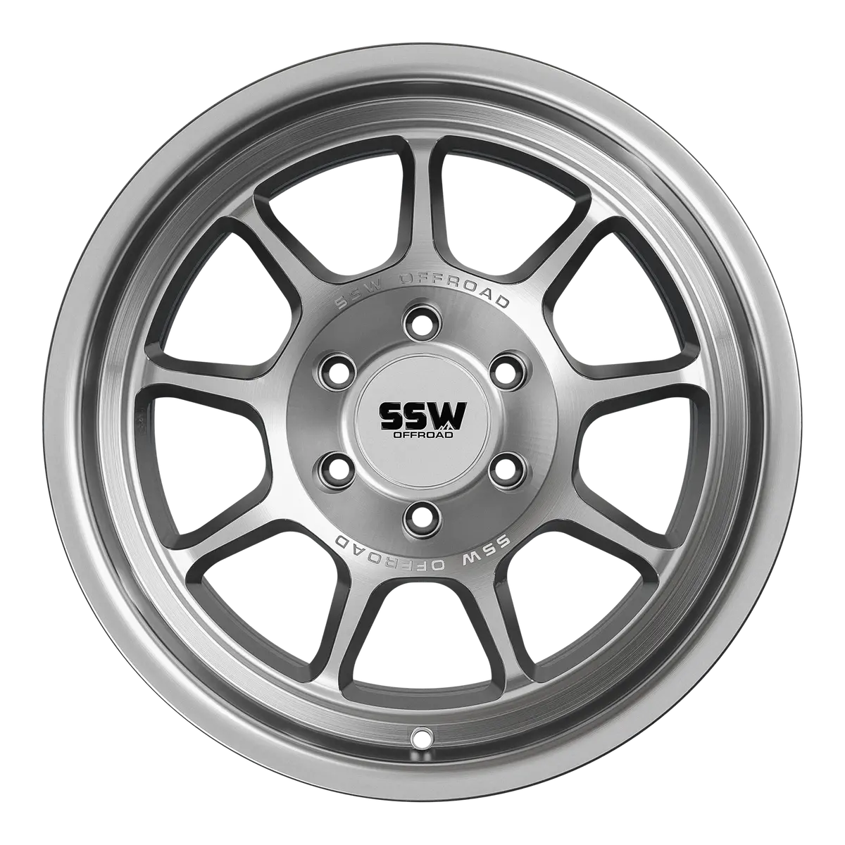 Nova/ Machined Silver / 17X9.0 -25 2