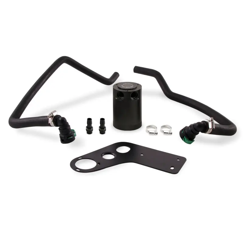 Mishimoto 2015+ Ford Mustang Gt Baffled Oil Catch Can Kit - Black 1