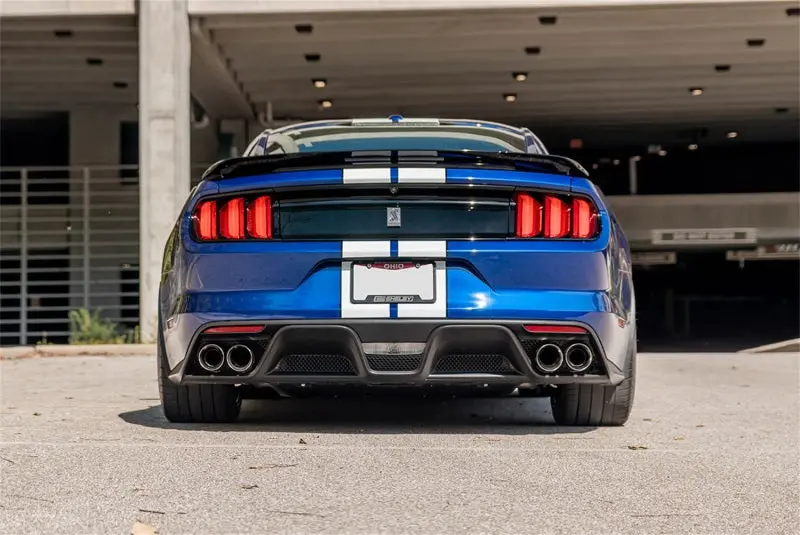 Corsa 2015-2020 Ford Mustang Gt350/R 5.2L V8 Dual Rear Cat-Back- Stainless Dual Rear Exit 2