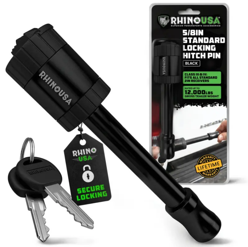Rhino Usa 2In Locking Trailer Hitch Pin 1