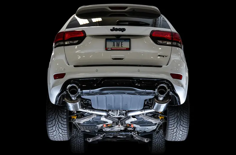 Awe Tuning 2020 Jeep Grand Cherokee Srt Touring Edition Exhaust - Chrome Silver Tips 2