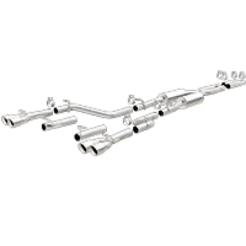 Magnaflow Cat-Back, Ss, 2.5In, Quad Split Rear 3.5In Tip 2015 Dodge Challenger 3.6L V6 1