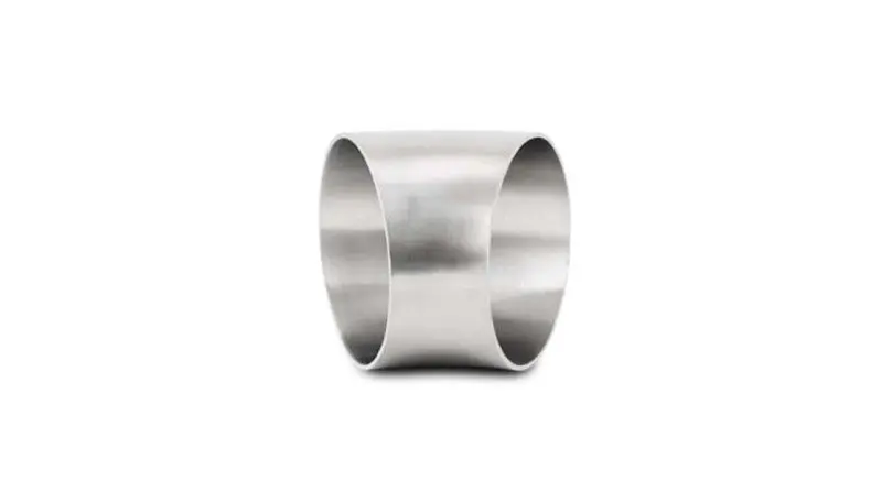 Vibrant 3.5In Od T304 Ss 45 Deg Mandrel Bend Elbow (3.5In Centerline Radius) 1