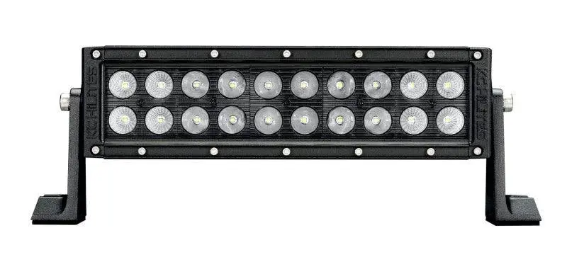 Kc Hilites C-Series 10In. C10 Led Combo Beam Light Bar W/Harness 60W - Single 1