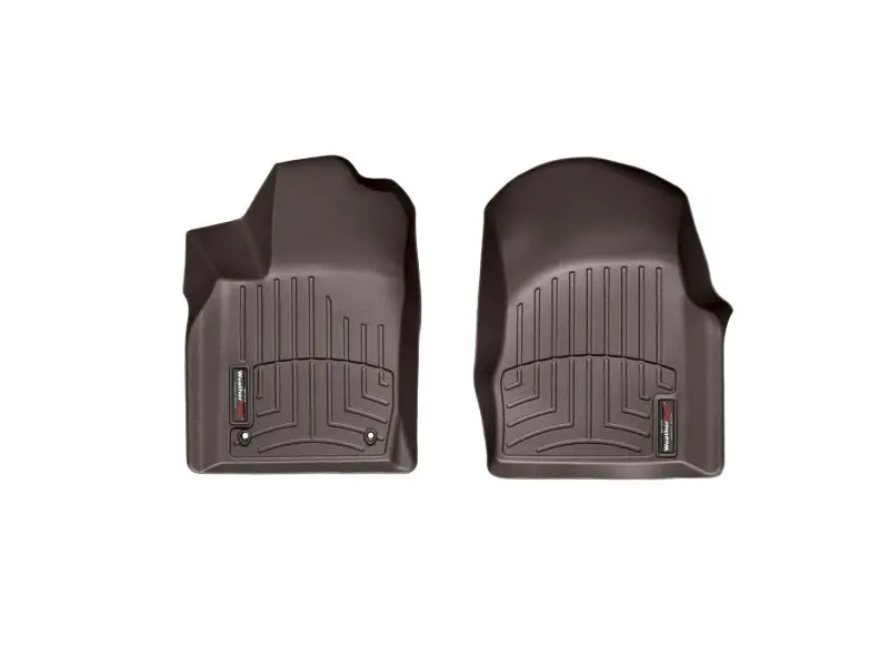Weathertech 2011+ Dodge Durango Front Floorliners - Cocoa (Fits Vehicle W/No Rhs Foot Rest) 1