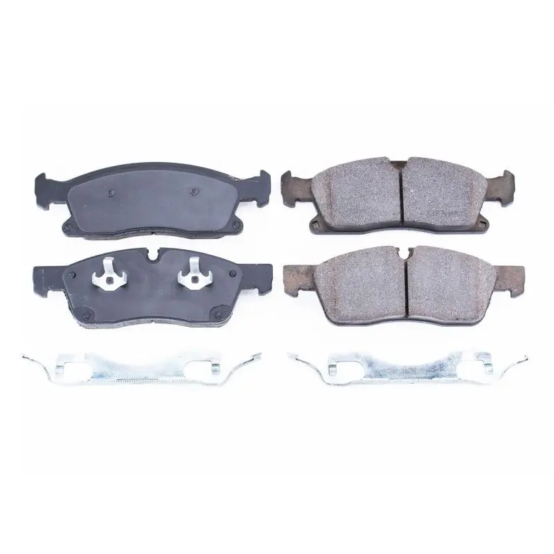 Power Stop 13-16 Dodge Durango Front Z17 Evolution Ceramic Brake Pads W/Hardware 1