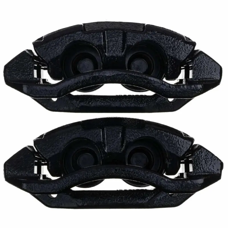 Power Stop 11-18 Ram 1500 Front Black Calipers - Pair (W/Bracket) 1