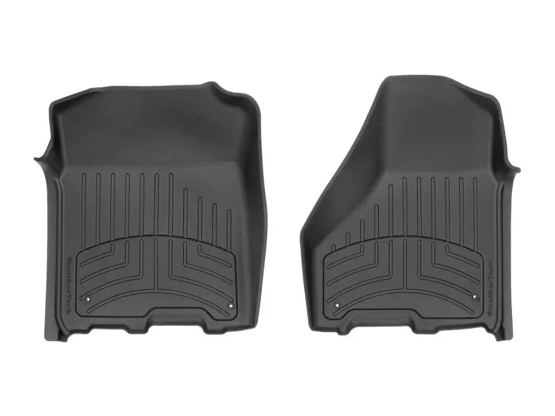 Weathertech 12-18 Dodge Ram 1500 Crew Cab / Extended Cab Front Floorliner Hp - Black 1