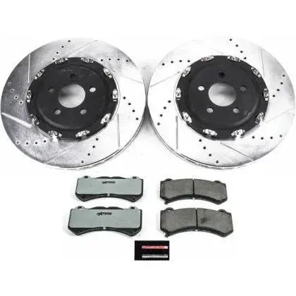 Powerstop 2015-2021 Dodge Challenger/Charger Front Z26 Evolution Sport Brake Kit 6 Piston 1