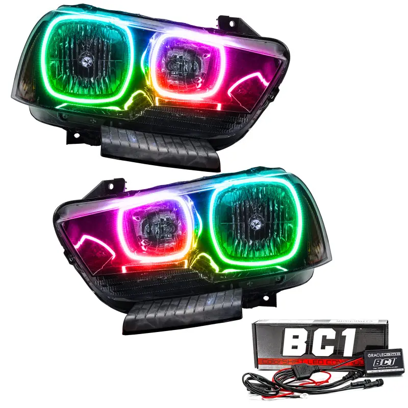 Oracle 11-14 Dodge Charger Smd Hl (Non-Hid) - Colorshift W/ Bc1 Controller 1