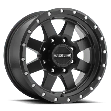 Raceline 935B Defender Satin Black Wheel 1
